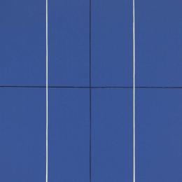 Jo DELAHAUT (Vottem-lez-Liège, 1911 – Schaerbeek, 1992), Aire bleue, 1978. Huile sur toile. 132,1 x 98,9 cm. N° inv. AM240. Donation Serge Goyens de Heusch.