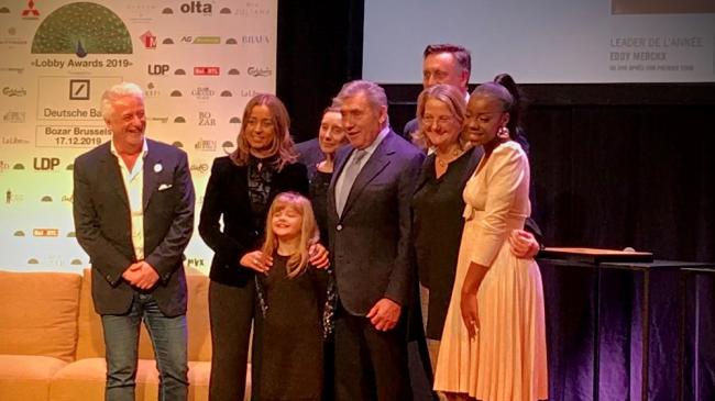 Lobby Award Anne Querinjean, Eddy Merckx