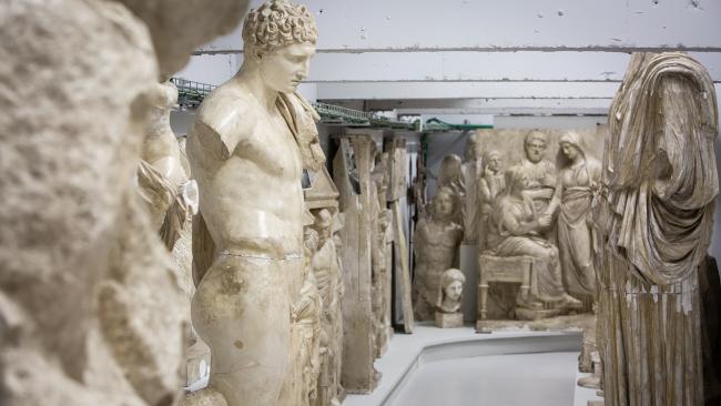 Galerie des moulages UCLouvain Musée L