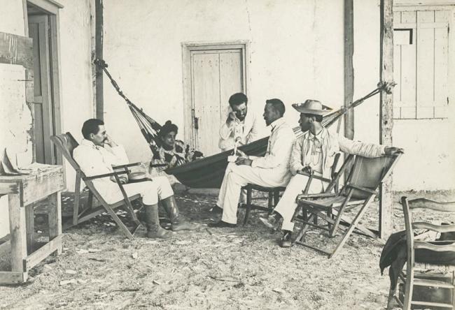 Maison de fouille à Délos, vers 1904-1907, F. Mayence, Musée L Fonds Fernand Mayence.