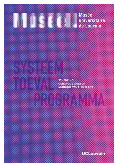 Cover van de publicatie Systeem - Toeval - Programma