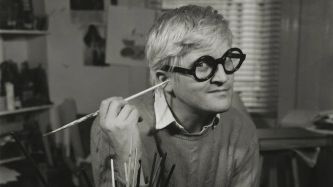 David Hockney par Francis Goodman David Hockney © National Portrait Gallery, London