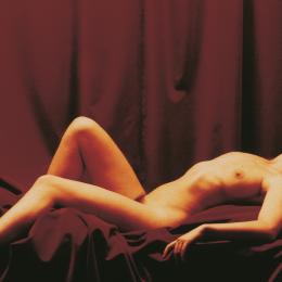 DUJOURIE Lili, Red Nude, 1984, Collection privée