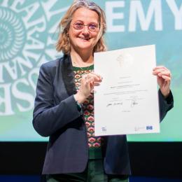 Anne Querinjean aux European Museum of the Year Awards